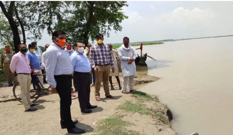 अयोध्या: खतरे के निशान से 16 सेमी ऊपर पहुंचा सरयू का जल स्तर