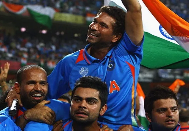 विराट कोहली ने कहा, 2011 विश्व कप खिताब हमारी तरफ से सचिन पाजी को तोहफा था