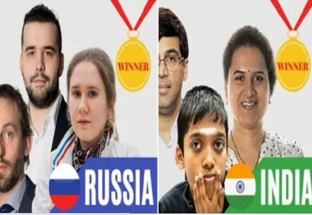 ऑनलाइन चेस ओलंपियाड में भारत ने पहली बार जीता स्वर्ण