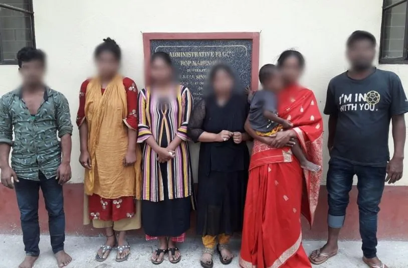 बीएसएफ ने बंगाल में अवैध रूप से घुसे सात बांग्लादेशियों को पकड़ा
