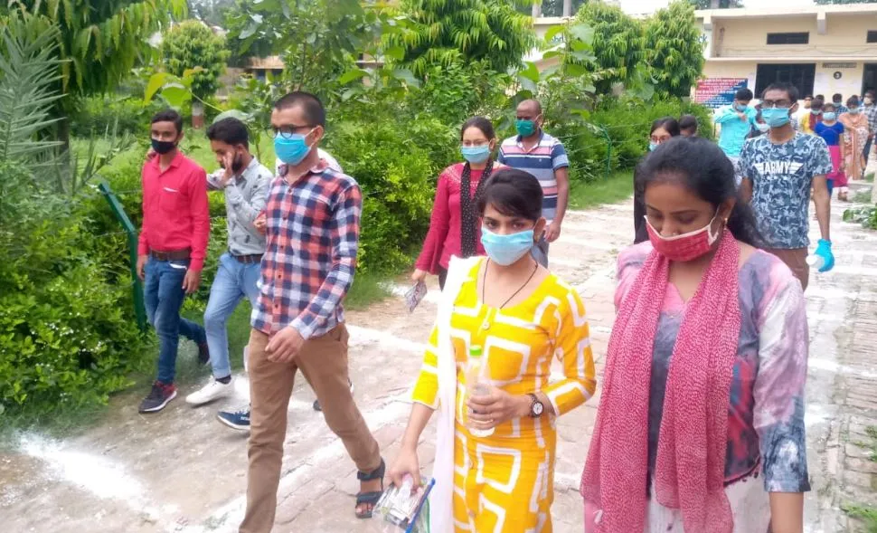शाहजहांपुर: कोरोना के चलते दस फीसदी परीक्षार्थियों ने छोड़ी बीएड परीक्षा