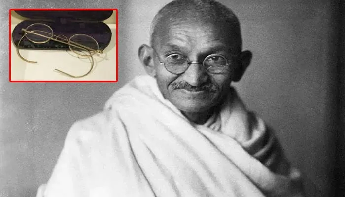 महात्मा गांधी के चश्मों की ब्रिटेन में नीलामी होगी