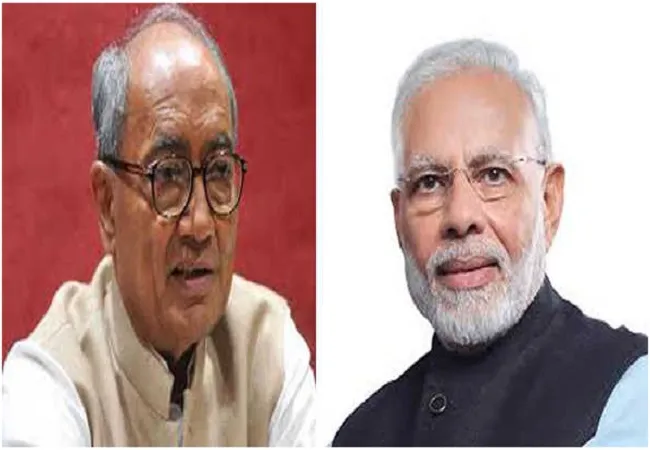 राममंदिर कार्यक्रम टालने दिग्विजय की मोदी से अपील, अशुभ मुहूर्त का दिया हवाला