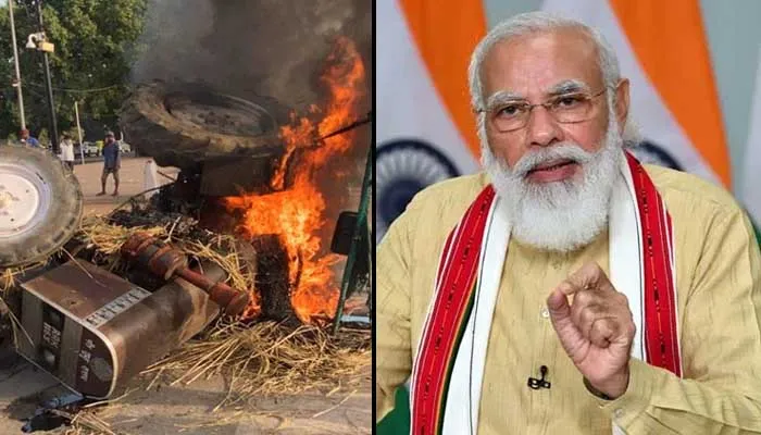 कृषि उपकरण जलाकर किसानों का अपमान कर रहा विपक्ष : मोदी