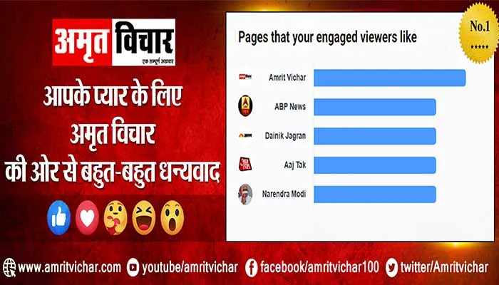 नई ऊंचाइयों पर अमृत विचार डिजिटल