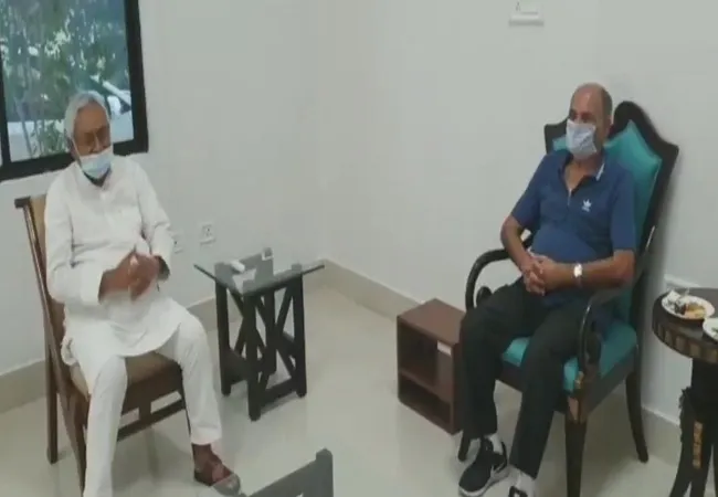 सुशांत के पिता केके सिंह ने सीएम नीतीश कुमार से की मुलाकात