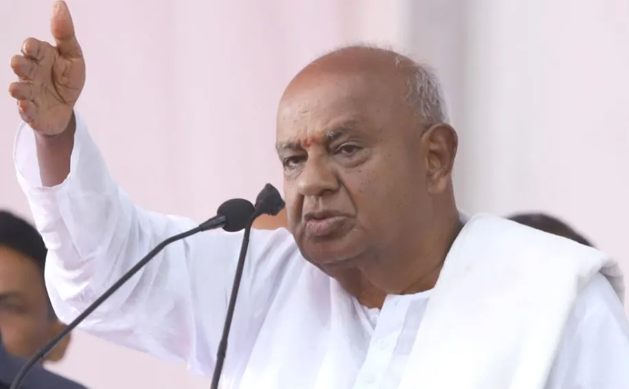 पूर्व प्रधानमंत्री देवगौड़ा ने राज्यसभा सदस्य के रूप में ली शपथ