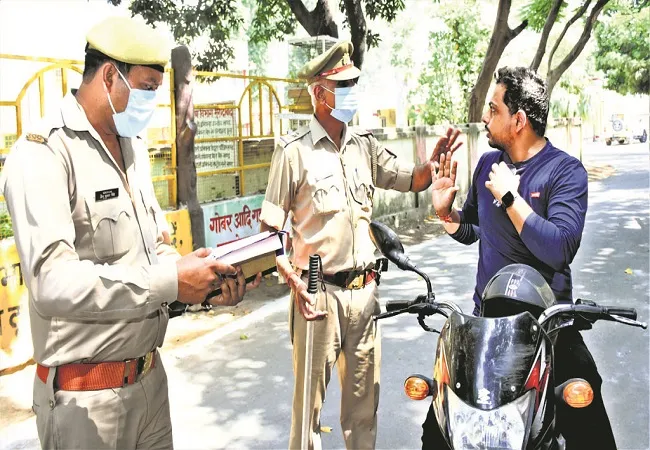 मुरादाबाद: 39 लाख वसूल चुकी पुलिस पर नहीं सुधरे लोग
