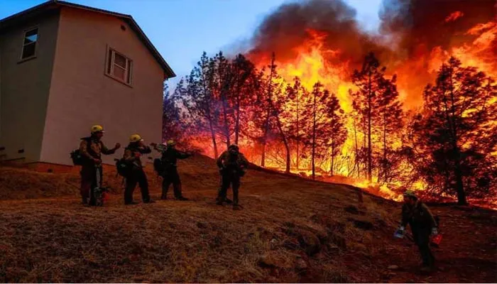 कैलिफोर्निया के जंगलों में आग, कई काउंटी में आपातकाल