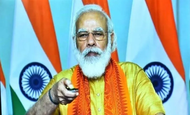 मोदी ने नमामि गंगे से जुड़ी परियोजनाओं का किया वर्चुअल लोकार्पण