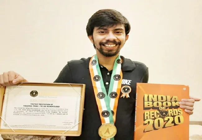 इंडिया बुक ऑफ रिकॉर्ड में शामिल हुआ मुरादाबाद का बेटा