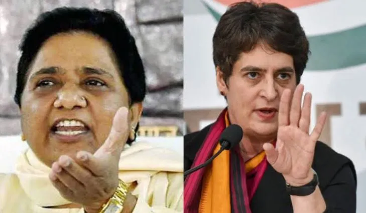 हाथरस पीड़िता के अंतिम संस्कार पर प्रियंका, मायावती ने योगी सरकार को घेरा