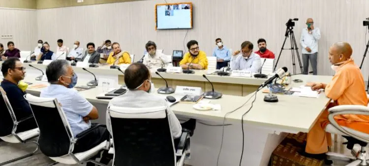 उप्र में अधूरा कुछ नहीं, दुनिया को देंगे फिल्म सिटी का उपहार: योगी