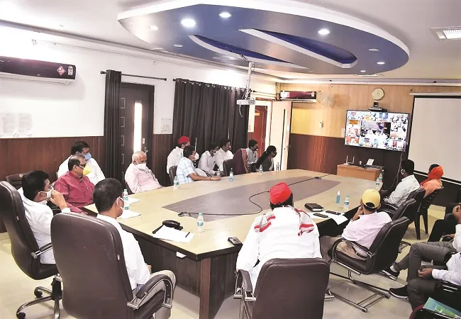मुरादाबाद: मुख्यमंत्री ने 13 पंचायत भवनों का ऑनलाइन किया लोकार्पण