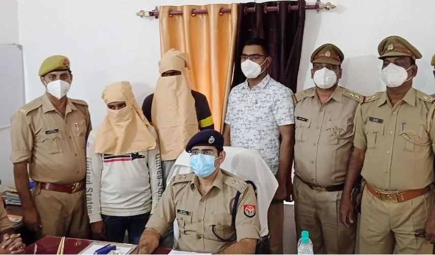 अयोध्या: डेढ़ करोड़ की रंगदारी मांगने वाले दो आरोपी गिरफ्तार