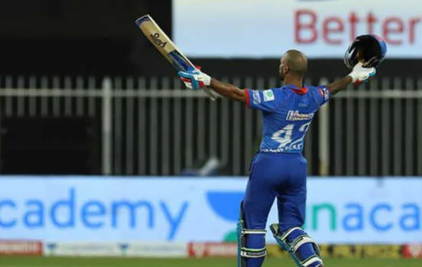 IPL 2020: गब्बर की शतकीय दहाड़ से जीती दिल्ली, चेन्नई को 5 विकेट से हराया