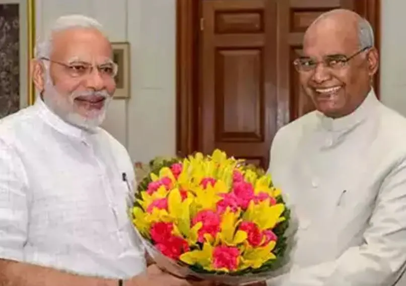 प्रधानमंत्री मोदी ने रामनाथ कोविंद को दीं जन्मदिन की शुभकामनाएं