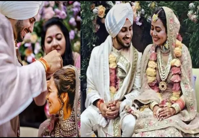 नेहा कक्कड़ और रोहनप्रीत ने गुरुद्वारे में रचाई शादी, देखें खूबसूरत तस्‍वीरें