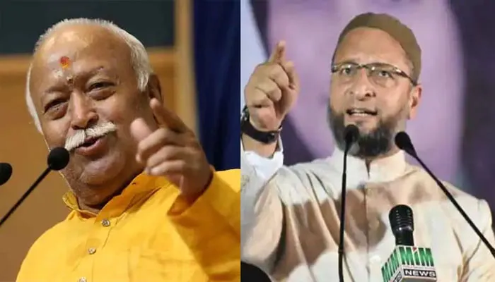 ओवैसी ने भागवत की टिप्पणी पर किया ट्वीट, भाजपा बोली- इतना क्यों भड़क गए?