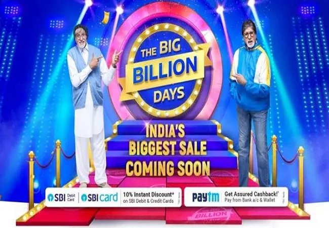 Big Billion Days: फेस्टिव सेल के दौरान फ्लिपकार्ट पर तुरंत पेटीएम कैशबैक देने की पेशकश