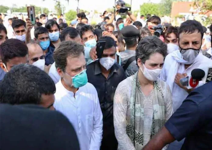 राहुल, प्रियंका और अन्य 3 नेताओं को मिली हाथरस जाने की अनुमति