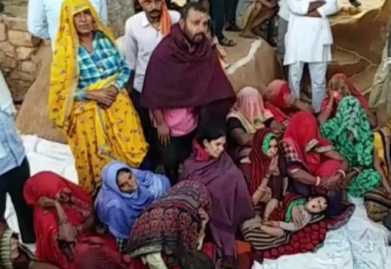 राजस्थान पुजारी हत्या मामला: मांगें पूरी होने तक पीड़ित परिवार का अंतिम संस्कार से इनकार