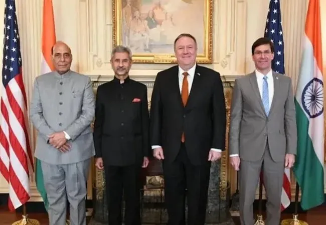 भारत-अमेरिका के बीच 2+2 वार्ता आज, देशों के बीच रक्षा सहयोग बढ़ाने के लिए BECA समझाैते पर होंगे हस्ताक्षर