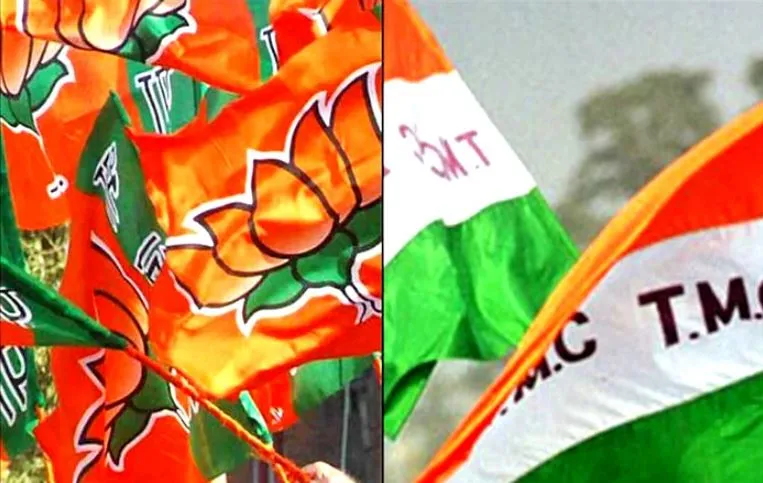 पश्चिम बंगाल: भाजपा और तृणमूल कांग्रेस के कार्यकर्ताओं में झड़प
