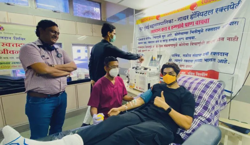 अभिनेता गुरमीत ने कोविड-19 के मरीजों के लिए किया प्लाज्मा दान