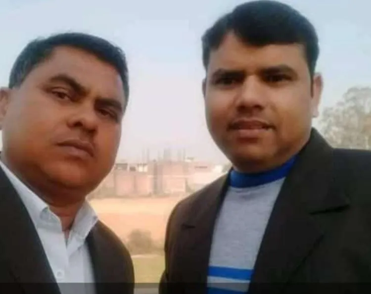 बिजनौर: बाइक सवार दो शिक्षकों की अज्ञात वाहन की चपेट में आकर मौत