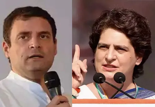 किसानों को दिल्ली पहुंचने से रोकने पर राहुल-प्रियंका ने सरकार पर साधा निशाना