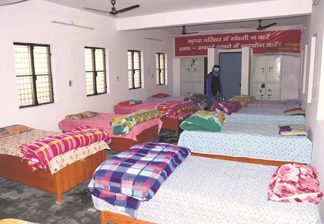 मुरादाबाद: मुख्यमंत्री के आदेश पर सजे रैन बसेरे, ठहरने की मिलेगी निशुल्क व्यवस्था