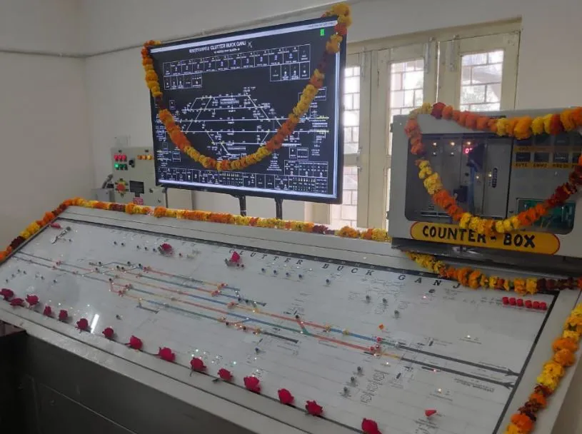 बरेली जंक्शन और सीबीगंज के बीच सभी फाटकों पर लगाया आईबीएस