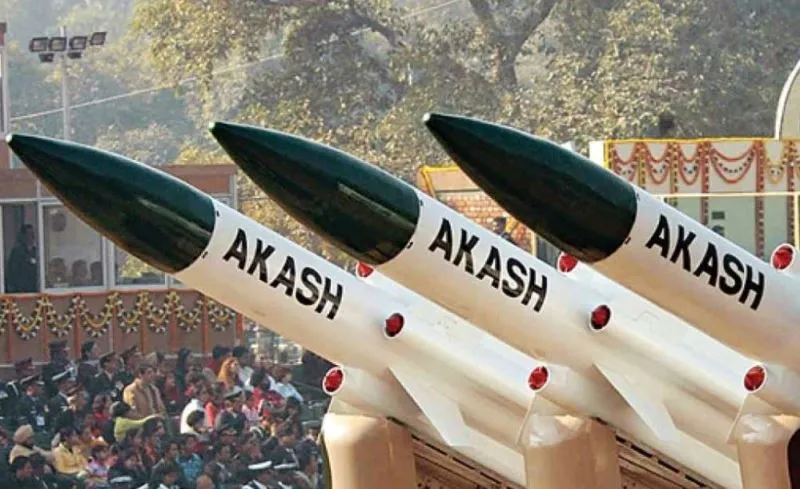 आकाश मिसाइल प्रणाली के निर्यात को मंजूरी
