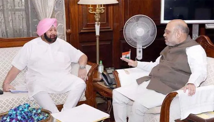 केन्द्र और किसानों के बीच जारी गतिरोध को समाप्त करने के लिए अमरिंदर ने की शाह से मुलाकात