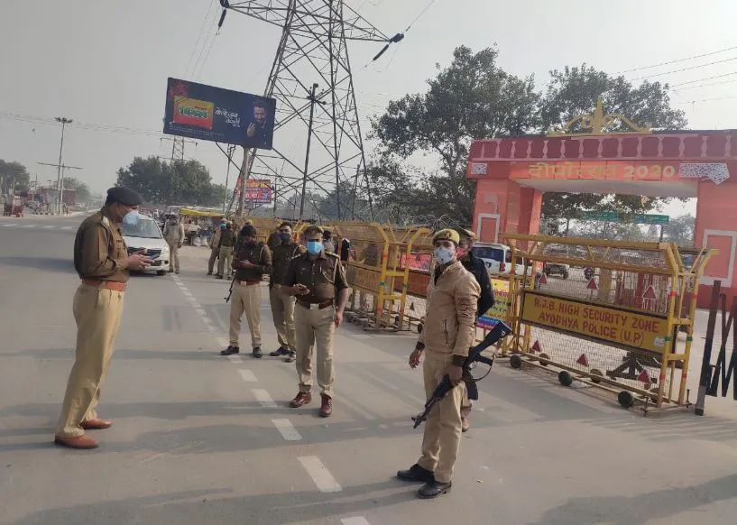 अयोध्या: जिले भर में चला सघन जांच और तलाशी अभियान