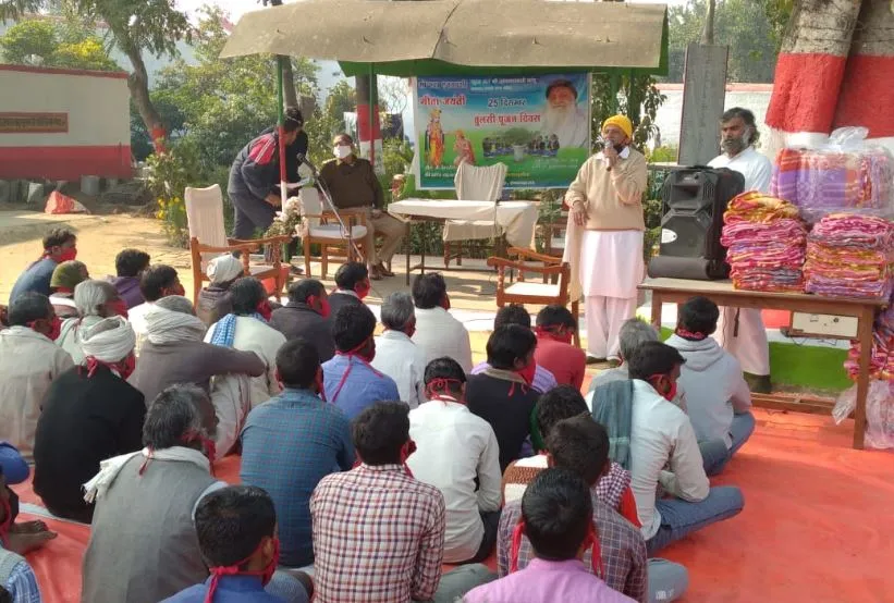 शाहजहांपुर: जिला जेल में कंबल वितरण की आड़ में दुष्कर्म के दोषी आसाराम का सत्संग
