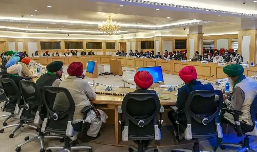 सरकार और किसानों की बातचीत फिर बेनतीजा, अगली बैठक 5 को