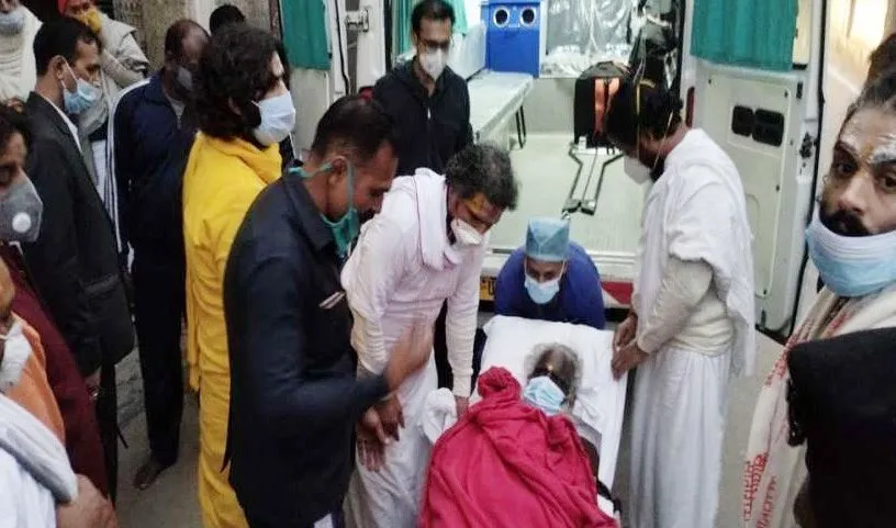 मेदांता से अयोध्या लौटे महंत नृत्यगोपाल दास