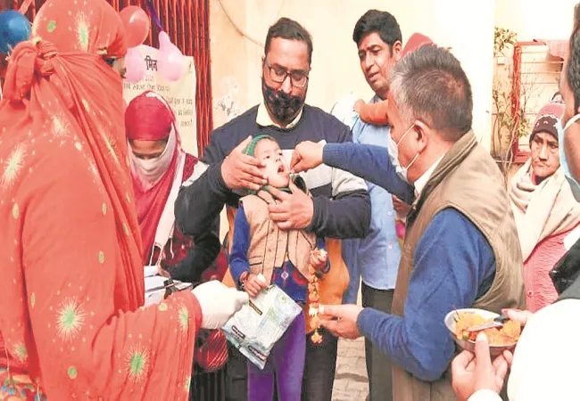 मुरादाबाद: विटामिन-ए की कमी से बच्चों होते हैं बीमार