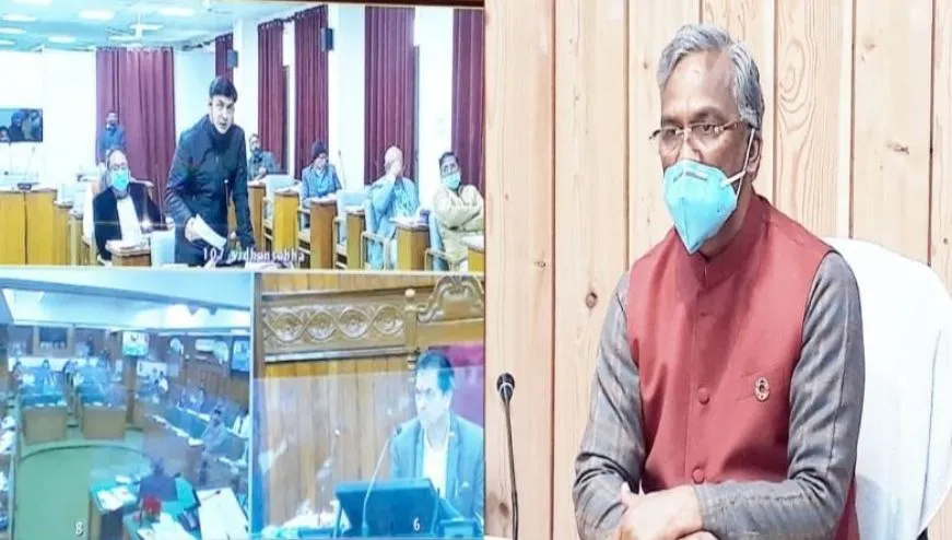 उत्तराखंड: सदन की कार्यवाही की तस्वीर सोशल मीडिया पर डालने पर कांग्रेस का हंगामा