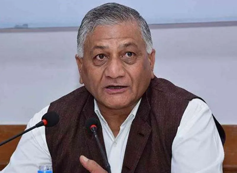 किसानों का आंदोलन राजनीतिक अधिक: वीके सिंह