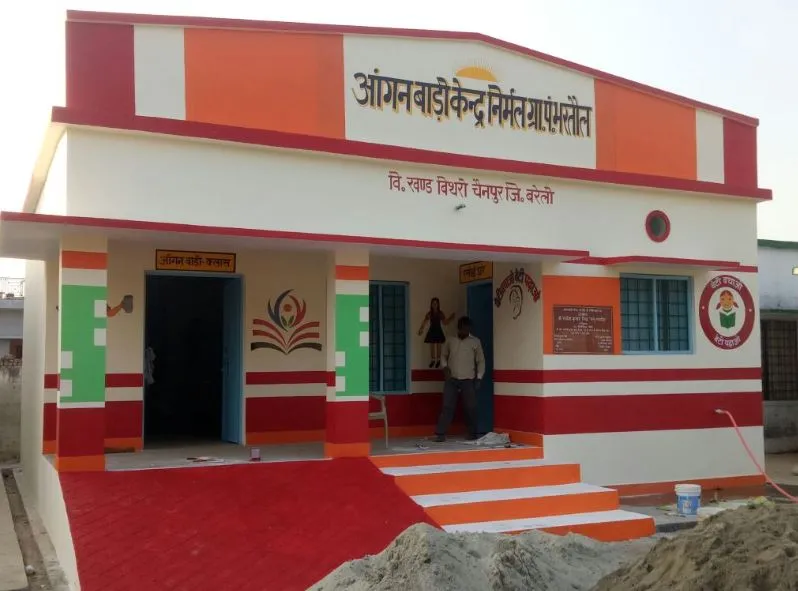 बरेली: आंगनबाड़ी केंद्रों की बदली किस्मत, 75 स्कूलों में बने पार्क