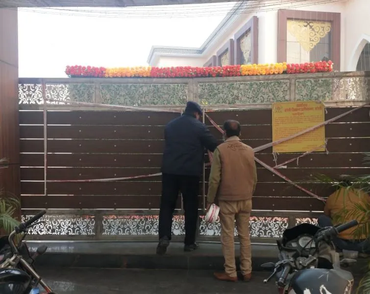 बरेली: बीडीए ने पीलीभीत रोड के आरिश लॉन को किया सील