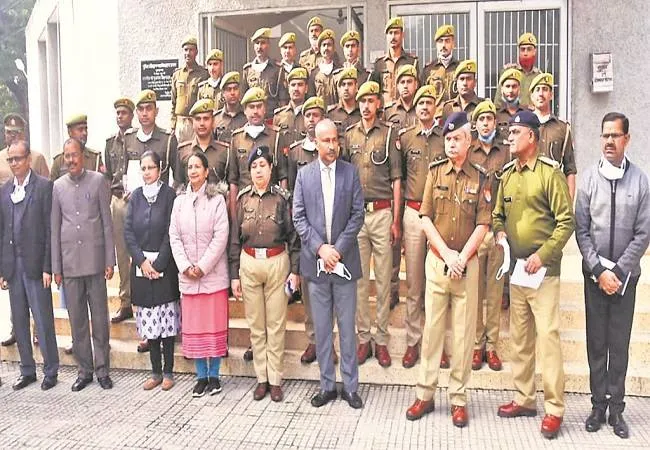 मुरादाबाद: 23 प्रशिक्षु दरोगा हुए सम्मानित, अंकित बने सर्वांग सर्वोत्तम