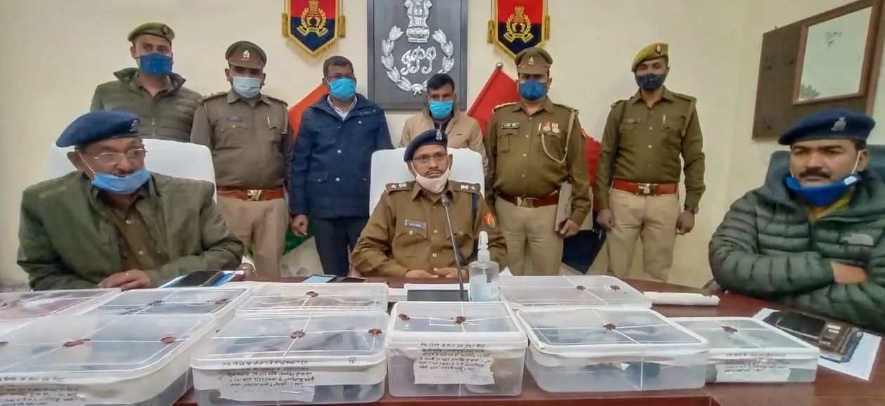 अमेठी: लंबे समय से चल रही अवैध शस्त्र फैक्ट्री का पुलिस ने किया भंडाफोड़, दो गिरफ्तार