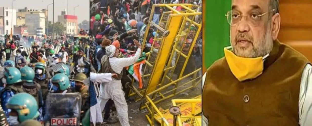 ट्रैक्टर परेड हिंसा पर गृह मंत्रालय सख्त, अमित शाह ने बैठक में कानून व्यवस्था की स्थिति की समीक्षा की