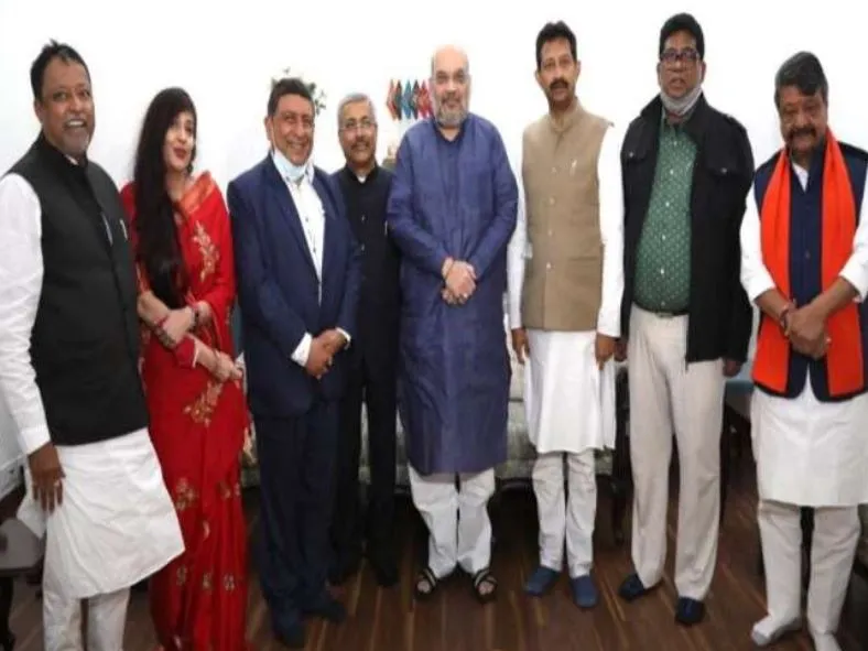 राजीब बनर्जी समेत तृणमूल कांग्रेस के कई नेता भाजपा में शामिल