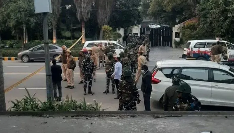 दिल्ली में इजरायली दूतावास के पास धमाका, जयशंकर ने की इजरायली समकक्ष से बात