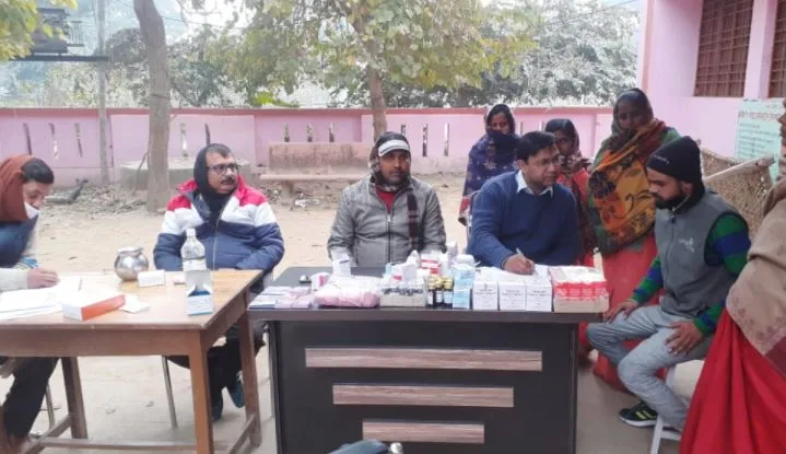 बाराबंकी: मुख्यमंत्री जन आरोग्य मेले का हुआ आयोजन